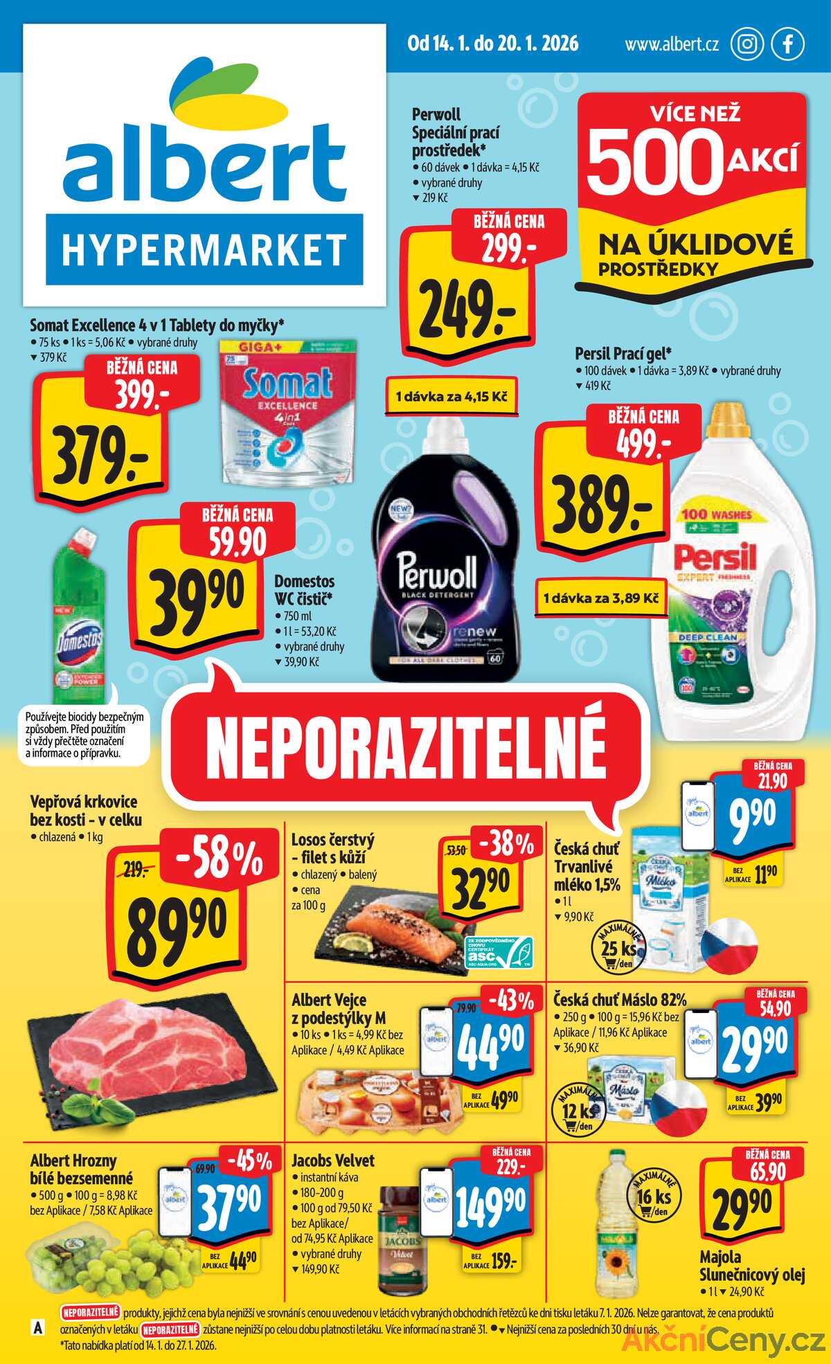 Albert  Hypermarket od 14.1. do 20.1.2026 strana 1