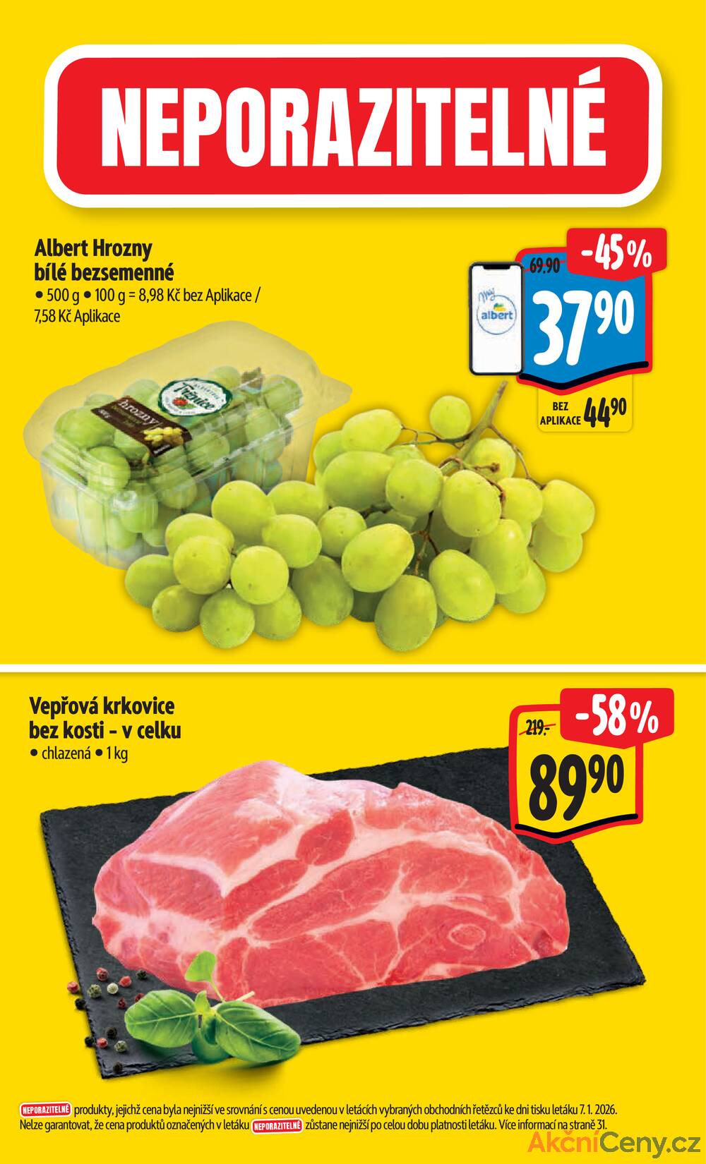 Leták Albert - Albert Hypermarket Jihomoravský od 14.1. do 20.1.2026 - strana 2