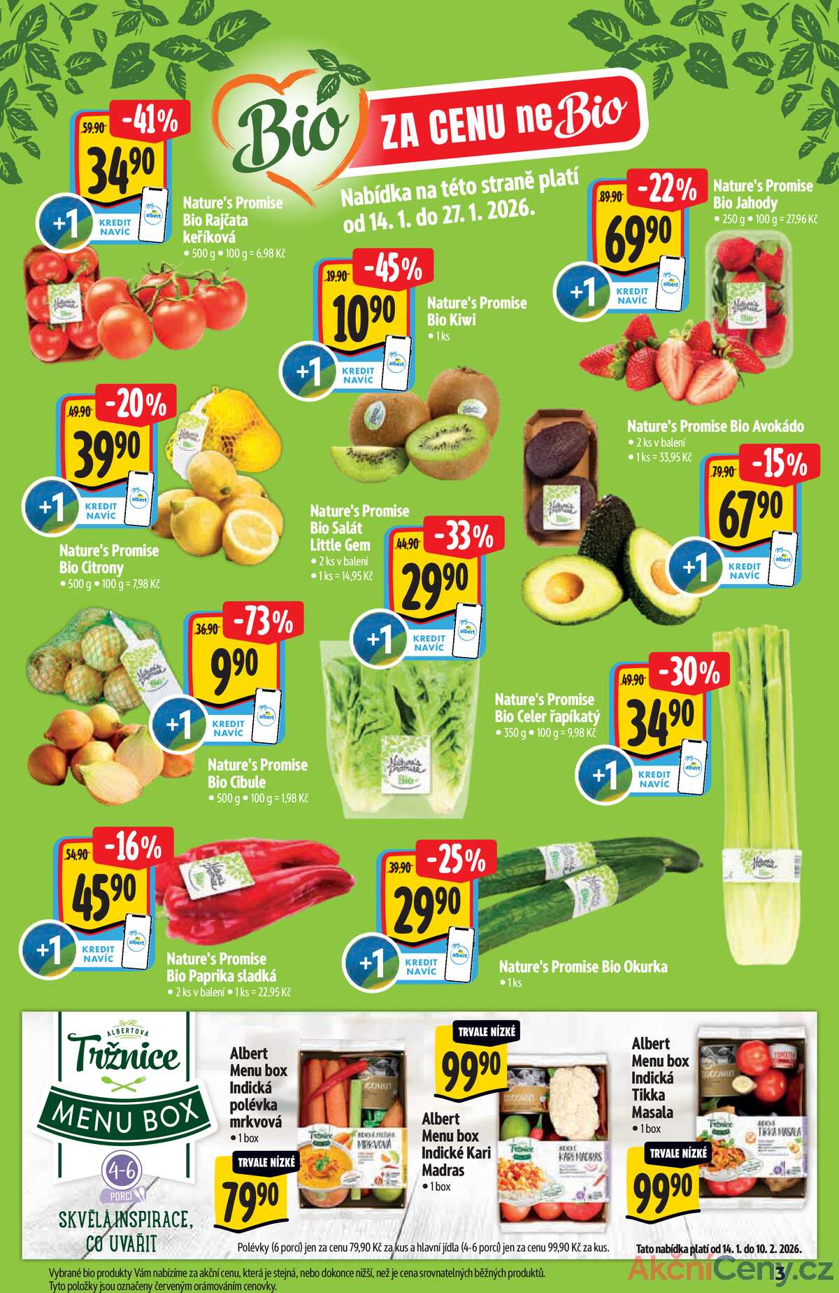 Albert Supermarket katalog Bio od 14.1. do 10.2.2026 strana 3