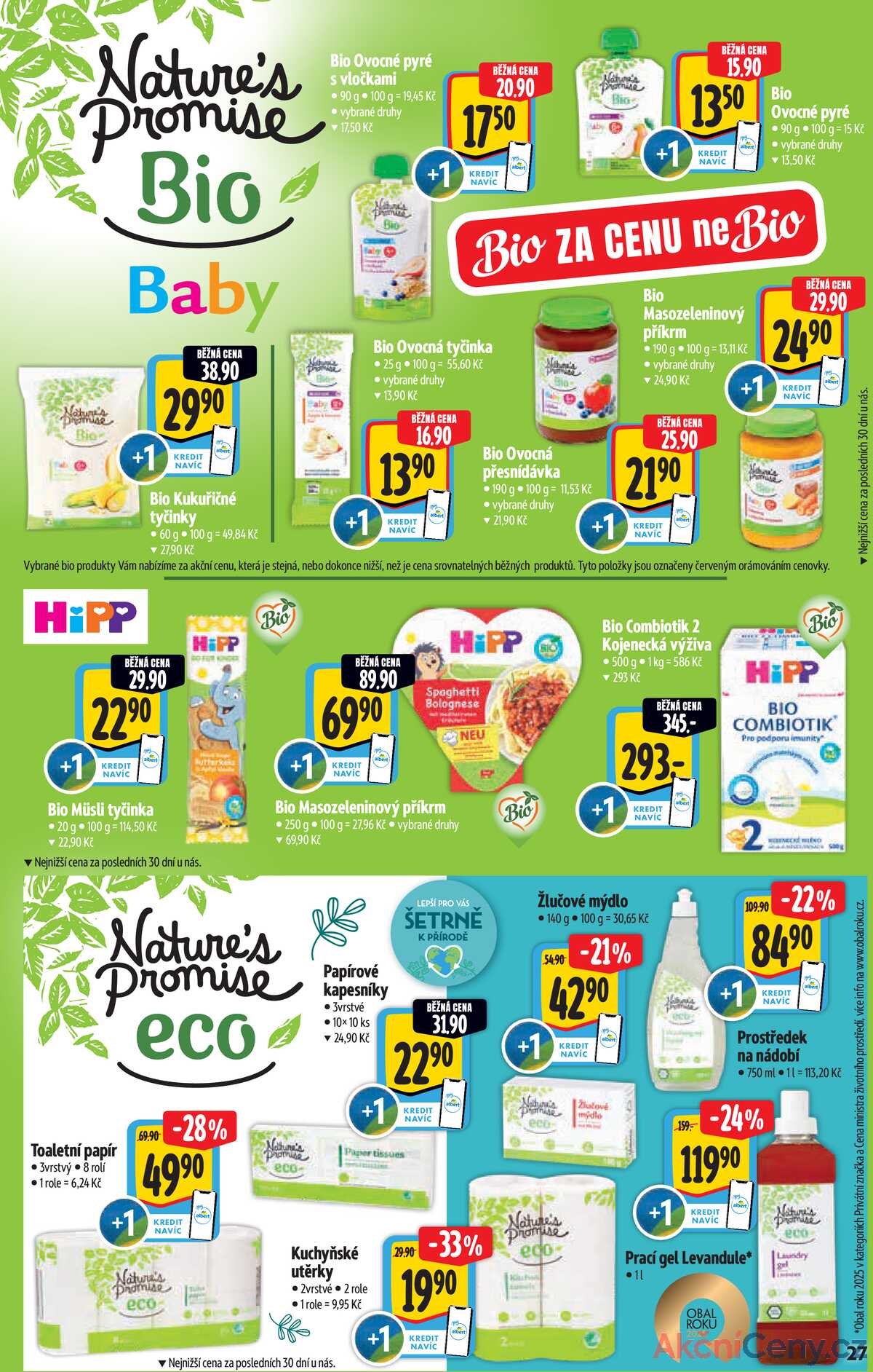 Albert Supermarket katalog Bio od 14.1. do 10.2.2026 strana 27