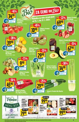 Albert Supermarket katalog Bio od 14.1. do 10.2.2026