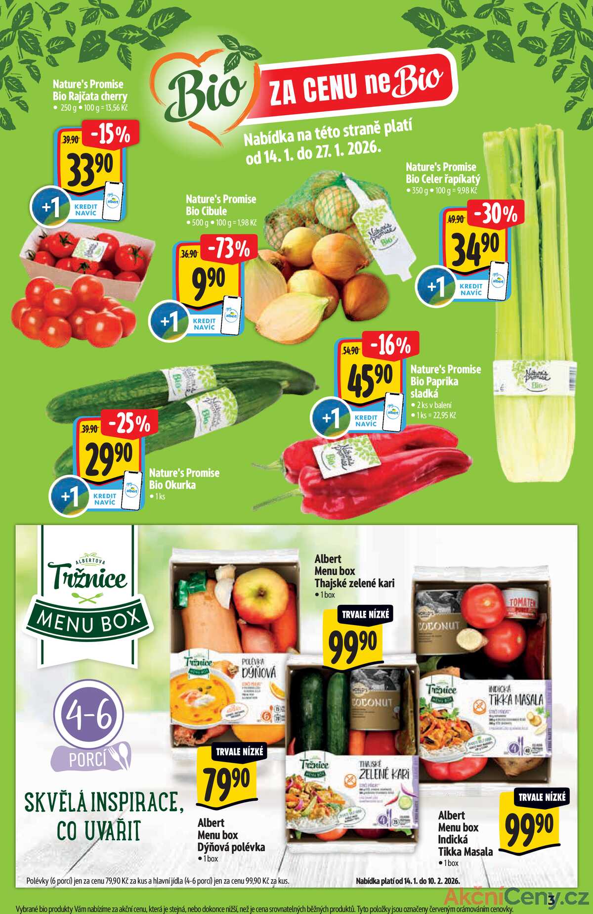 Albert  Hypermarket katalog Bio od 14.1. do 10.2.2026 strana 3