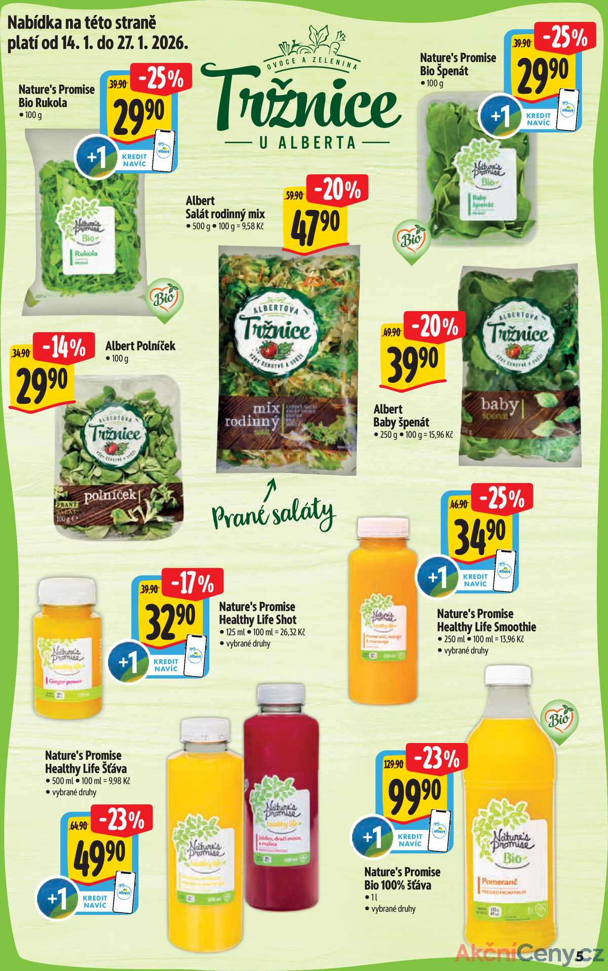 Albert  Hypermarket katalog Bio od 14.1. do 10.2.2026 strana 5