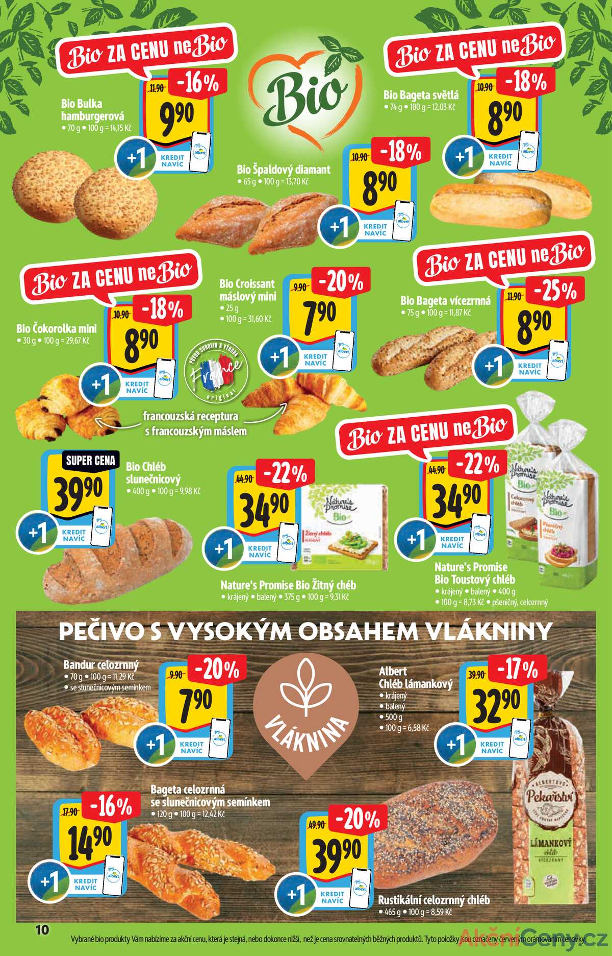 Albert  Hypermarket katalog Bio od 14.1. do 10.2.2026 strana 10