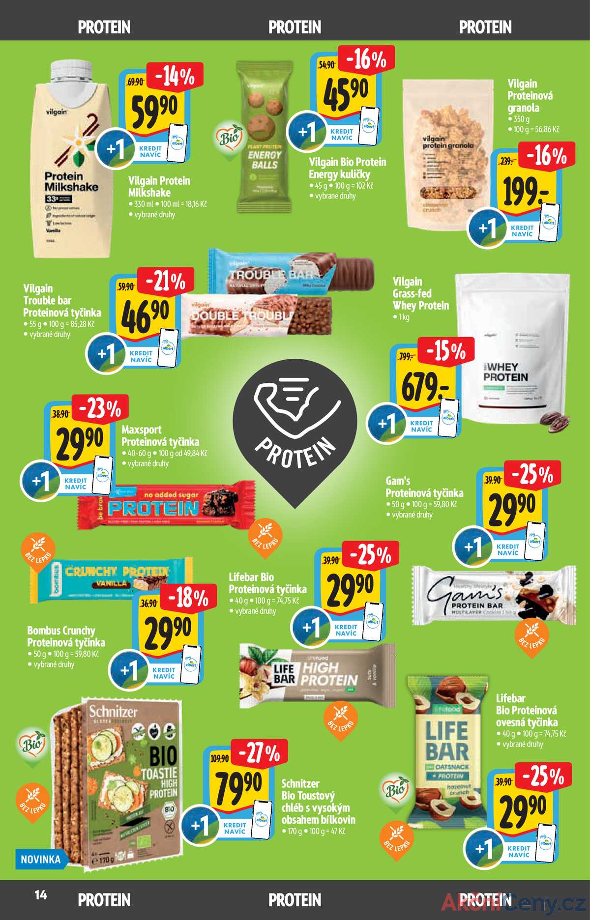 Albert  Hypermarket katalog Bio od 14.1. do 10.2.2026 strana 14