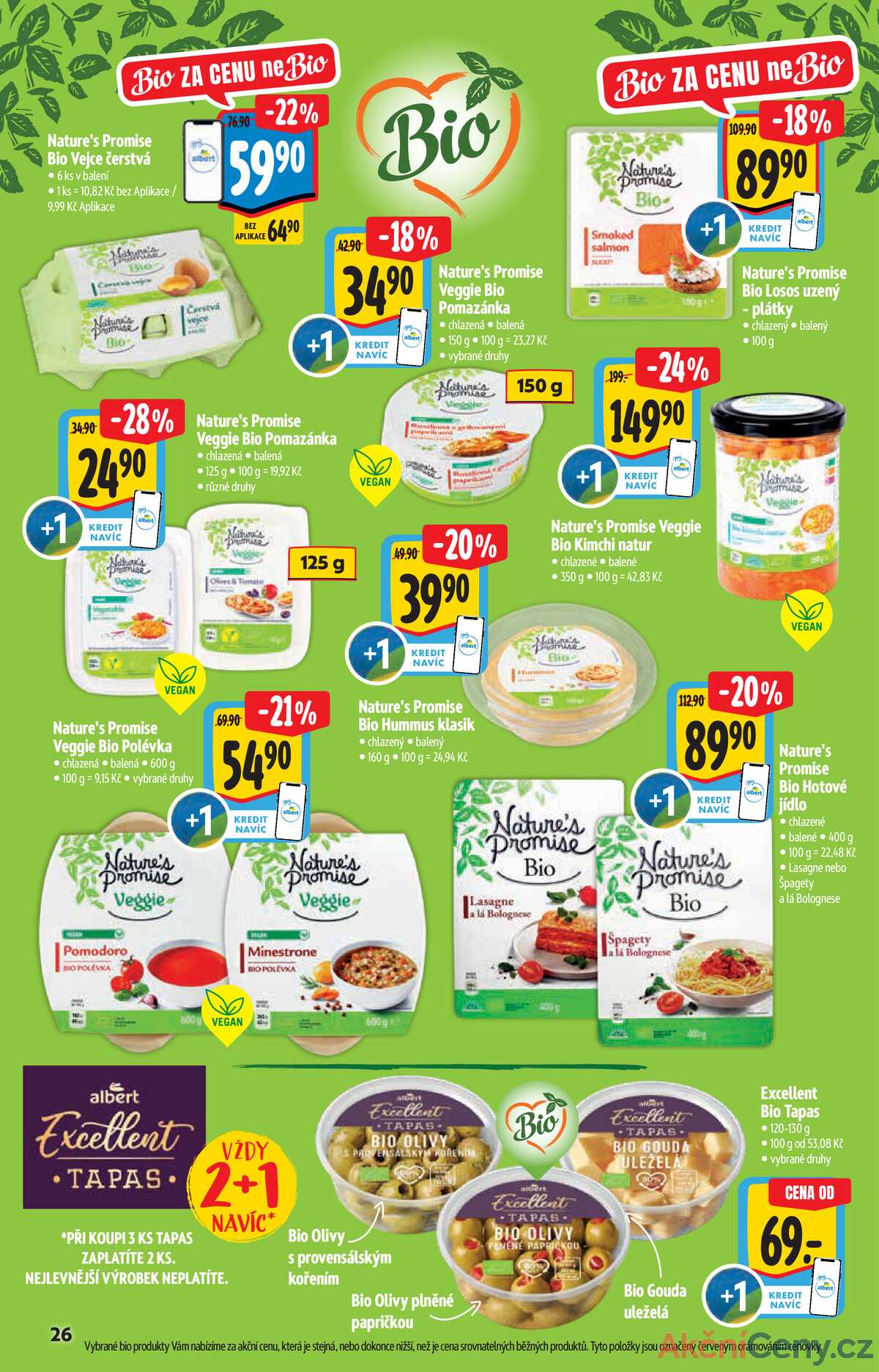 Albert  Hypermarket katalog Bio od 14.1. do 10.2.2026 strana 26