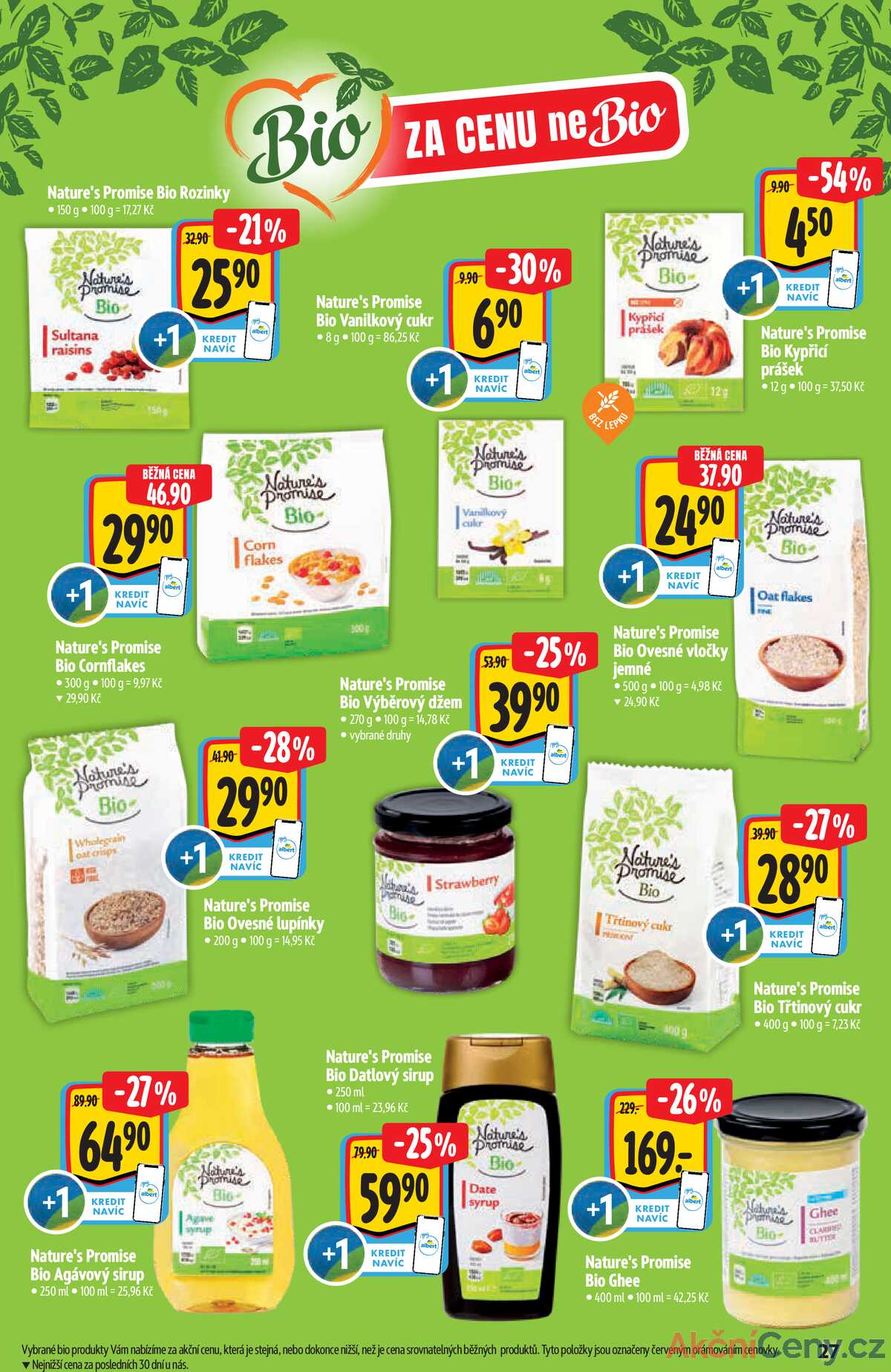 Albert  Hypermarket katalog Bio od 14.1. do 10.2.2026 strana 27