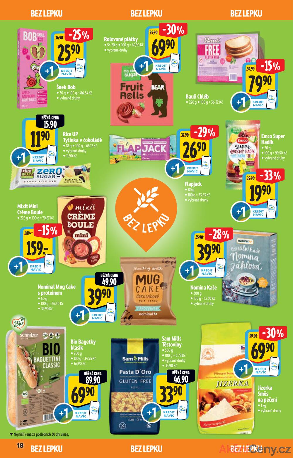 Leták Albert - Albert  Hypermarket katalog Bio od 14.1. do 10.2.2026 - strana 18