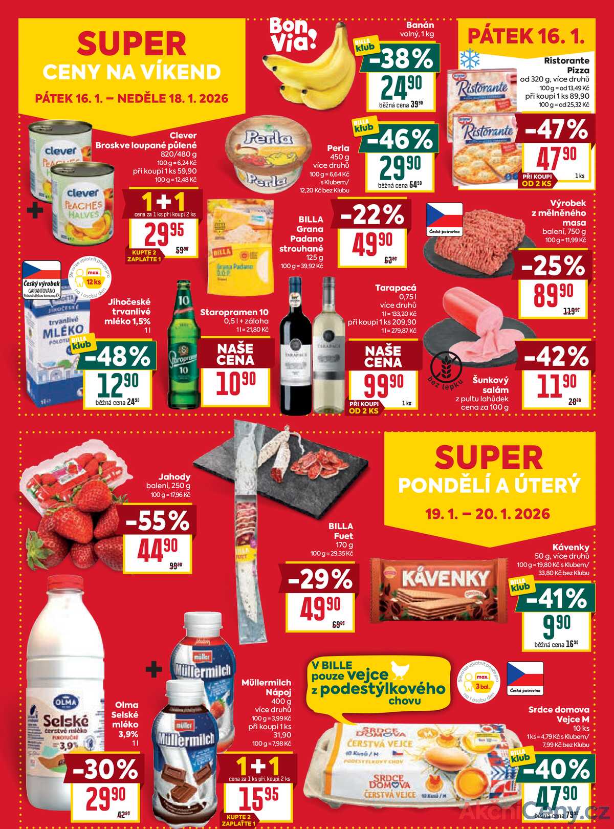 Billa malý leták od 14.1. do 20.1.2026 strana 4