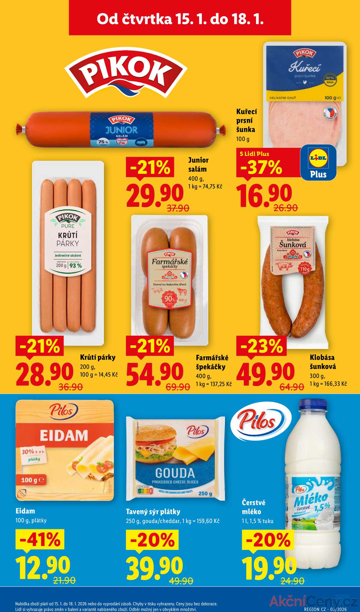 Lidl Čtvrtek od 15.1. do 18.1.2026 strana 13