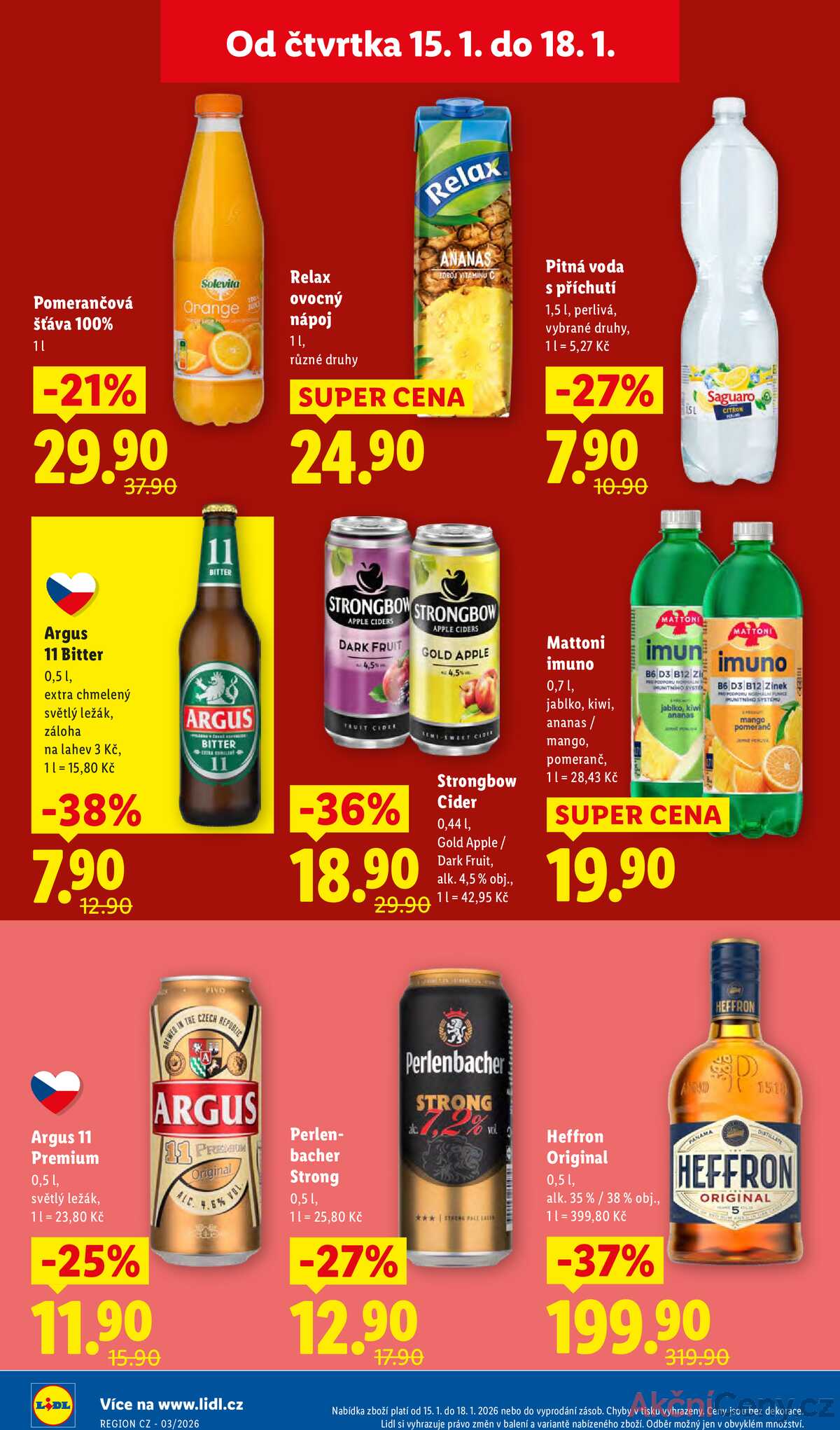 Lidl Čtvrtek od 15.1. do 18.1.2026 strana 22