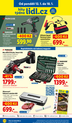 Lidl Čtvrtek od 15.1. do 18.1.2026