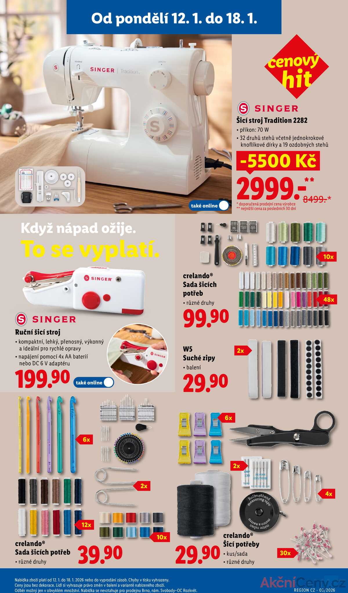 Lidl Spotřební zboží 12.1. - 18.1. strana 7