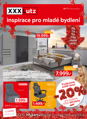 XXXLutz speciál – Inspirace pro mladé bydlení od 5.1. do 1.2.2026