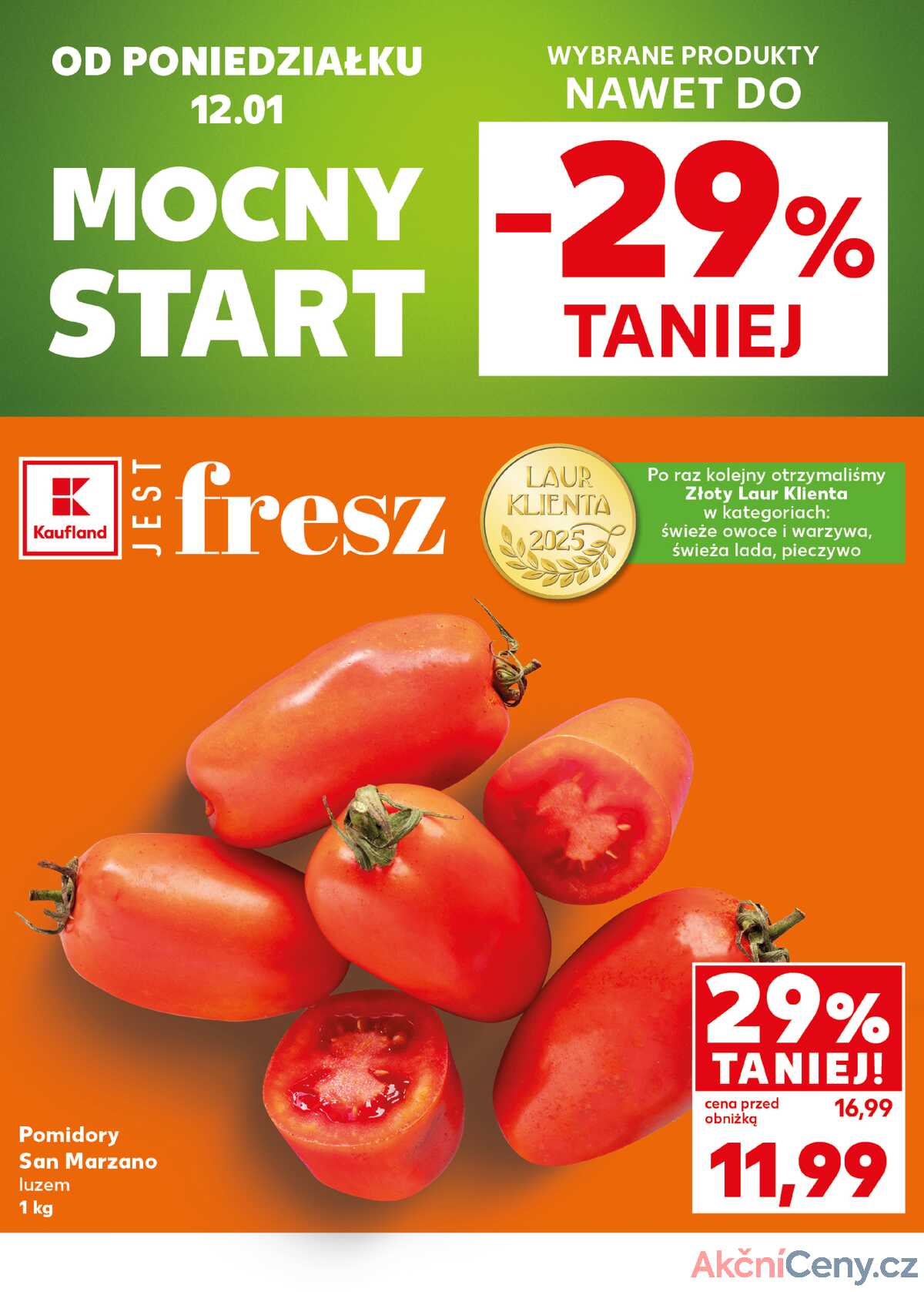 Leták Kaufland Polsko 12.1.-14.1.2026 - Silný start strana 2