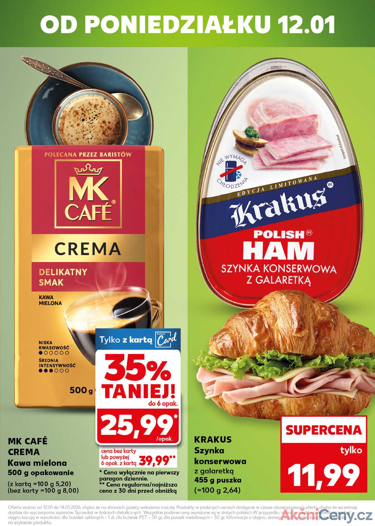 Leták Kaufland Polsko 12.1.-14.1.2026 - Silný start strana 3