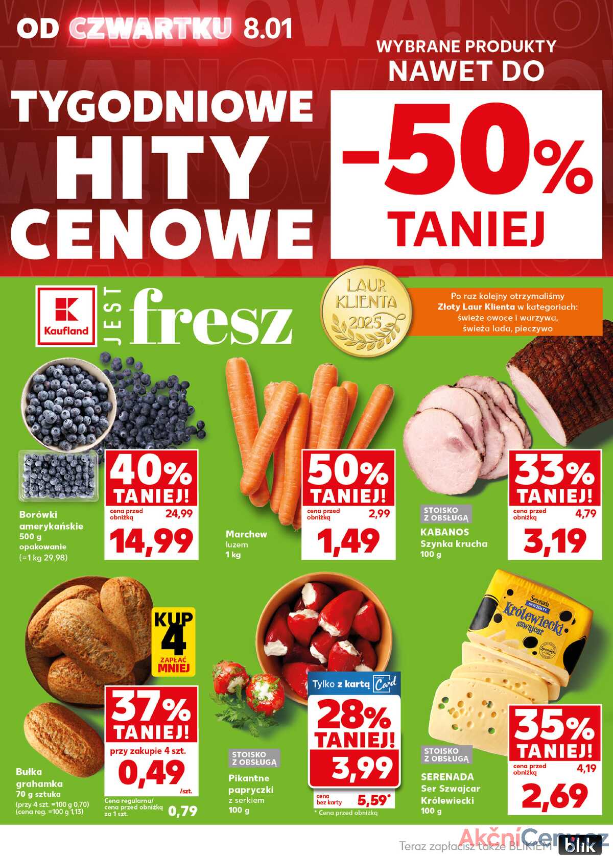Leták Kaufland Polsko 12.1.-14.1.2026 - Silný start strana 6