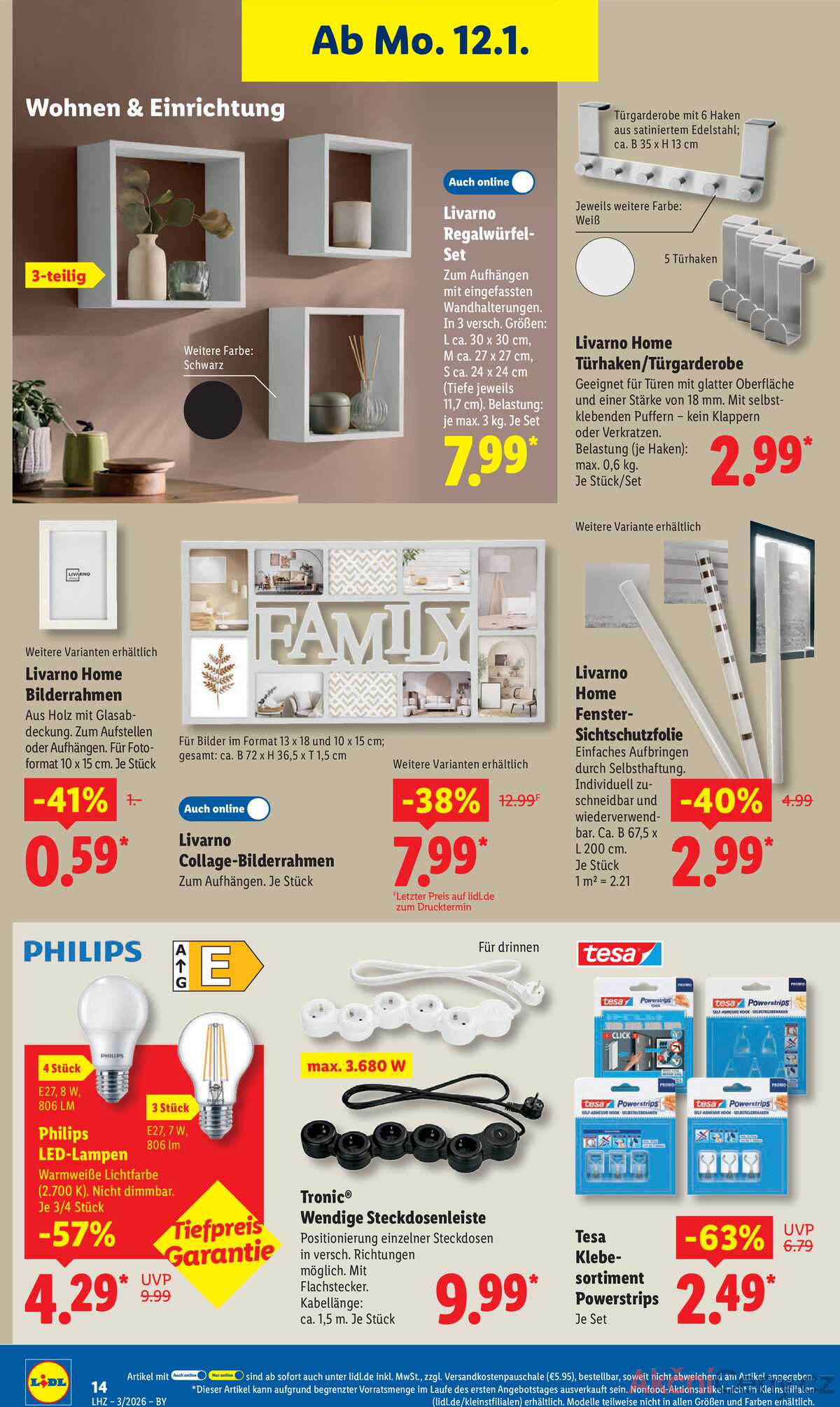 Leták Lidl Německo 12.1.-17.1.2026 strana 32