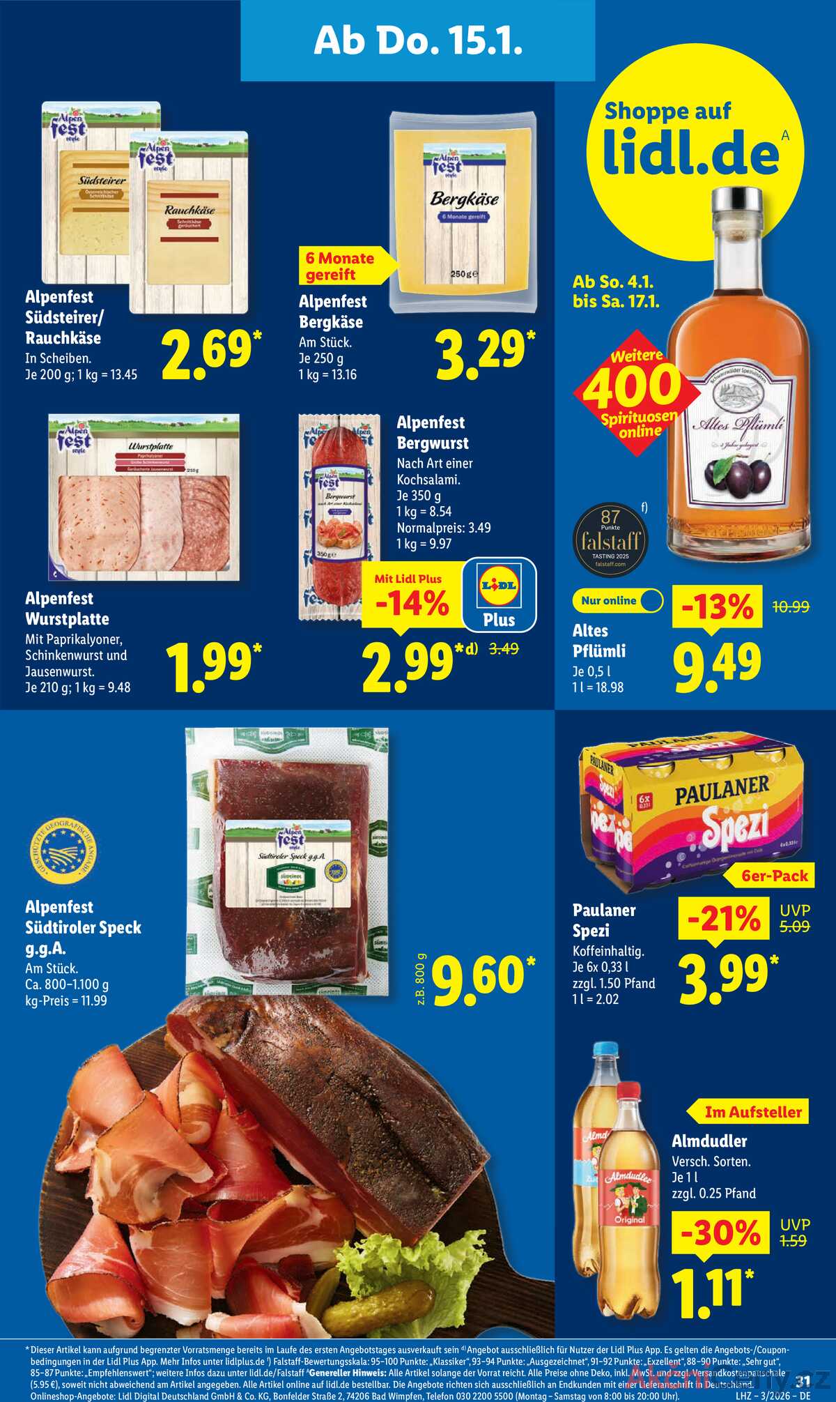 Leták Lidl Německo 12.1.-17.1.2026 strana 53