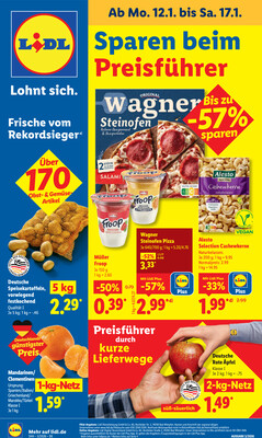 Leták Lidl Německo 12.1.-17.1.2026