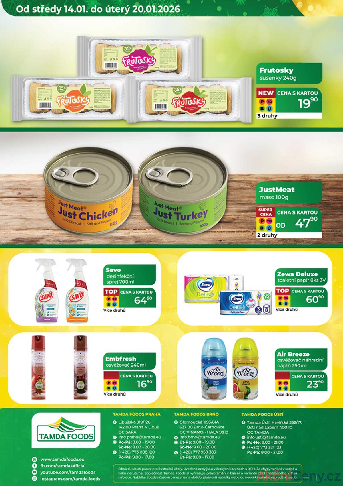 Tamda Foods od 14.1. do 20.1.2026 strana 52