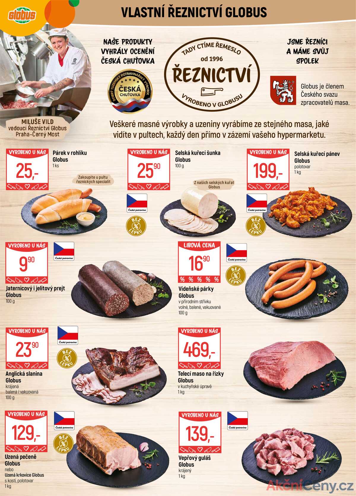 Akční leták Globus 14.1. - 20.1.2026 - Globus Praha - Centrum Černý Most strana 5