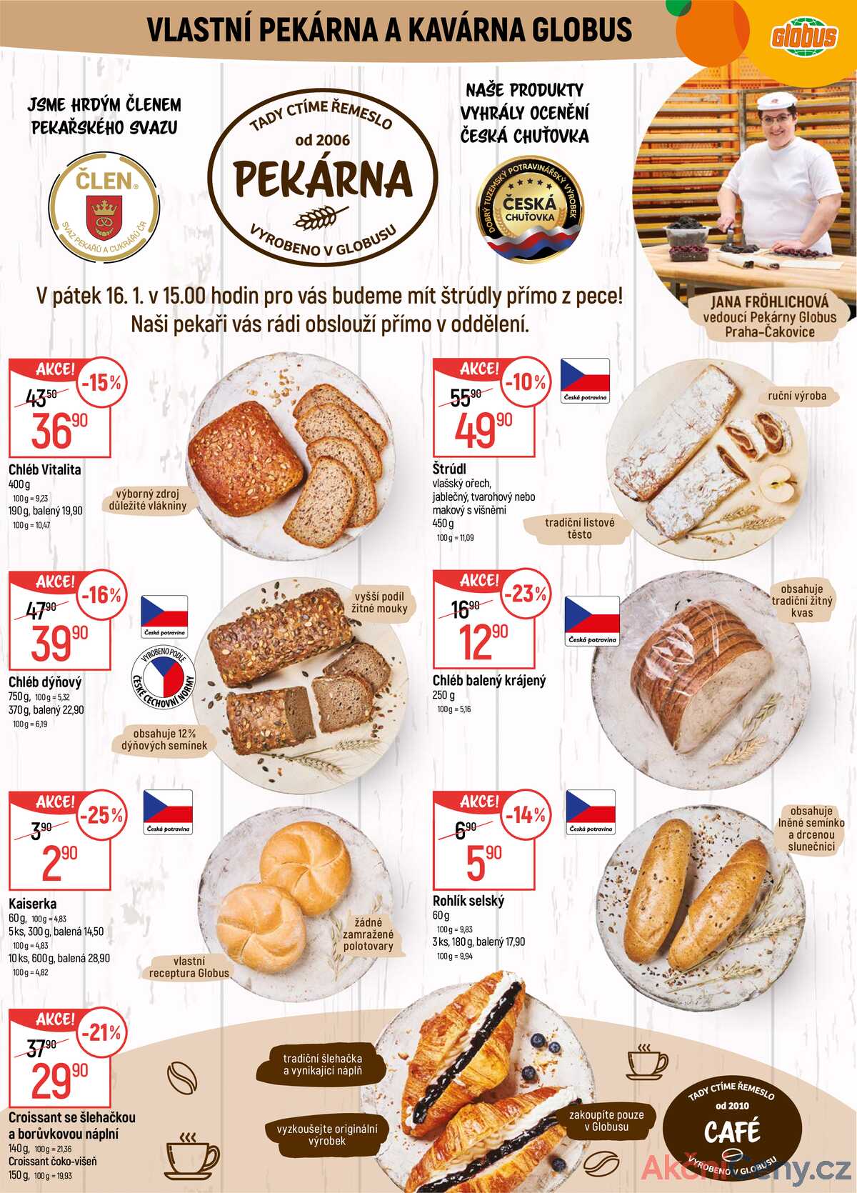 Akční leták Globus 14.1. - 20.1.2026 - Globus Praha - Čakovice strana 6