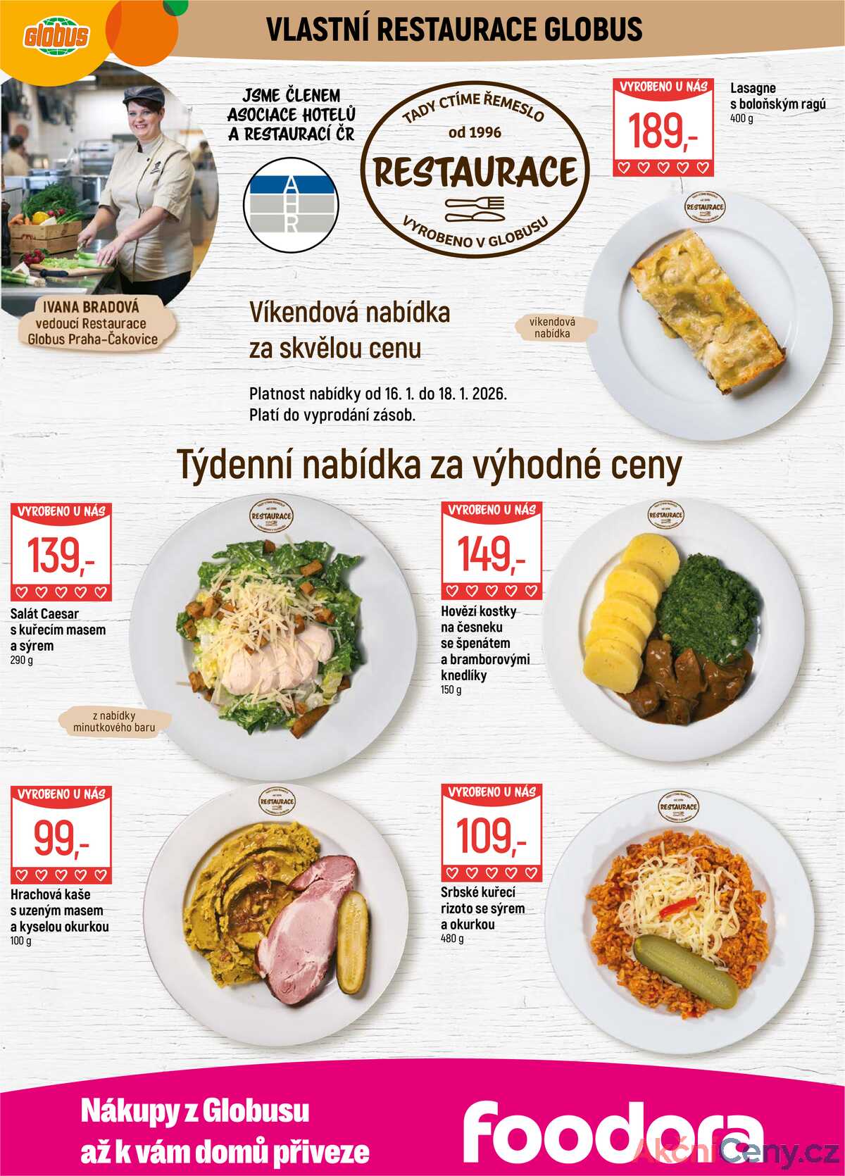 Akční leták Globus 14.1. - 20.1.2026 - Globus Praha - Čakovice strana 7