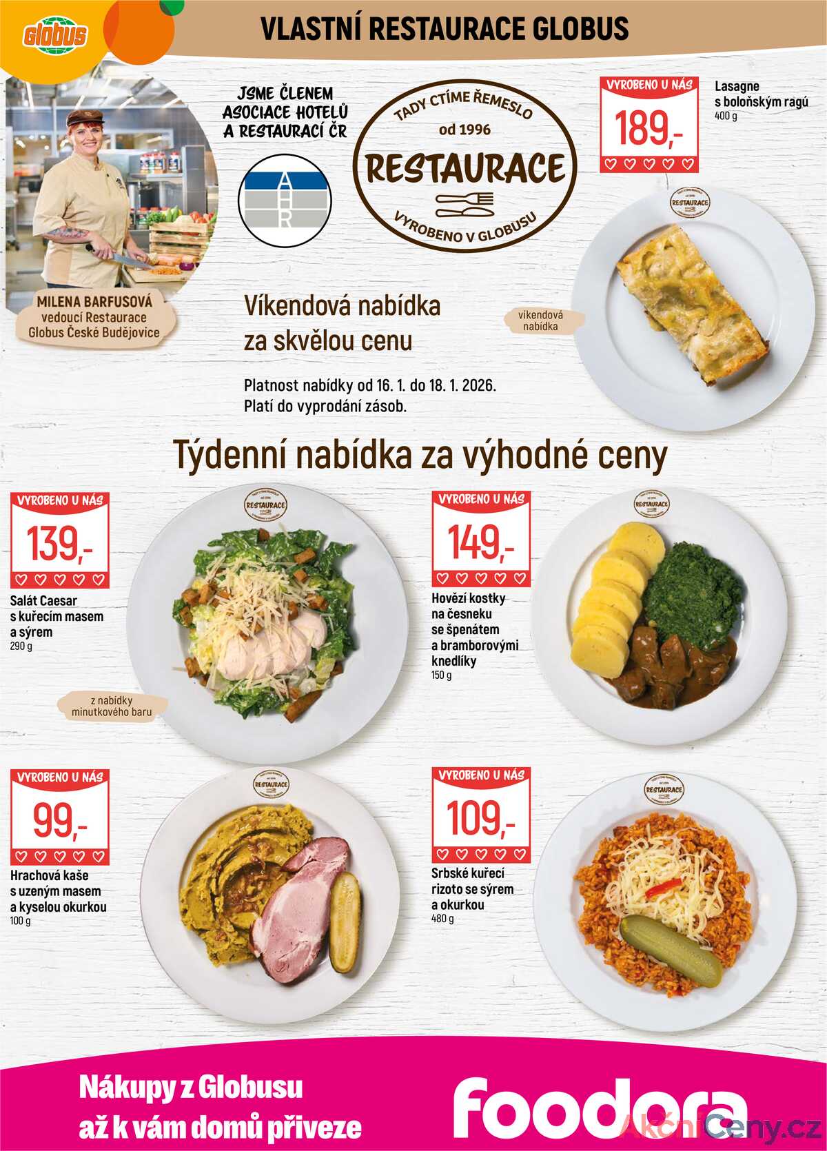 Akční leták Globus 14.1. - 20.1.2026 - Globus České Budějovice strana 7