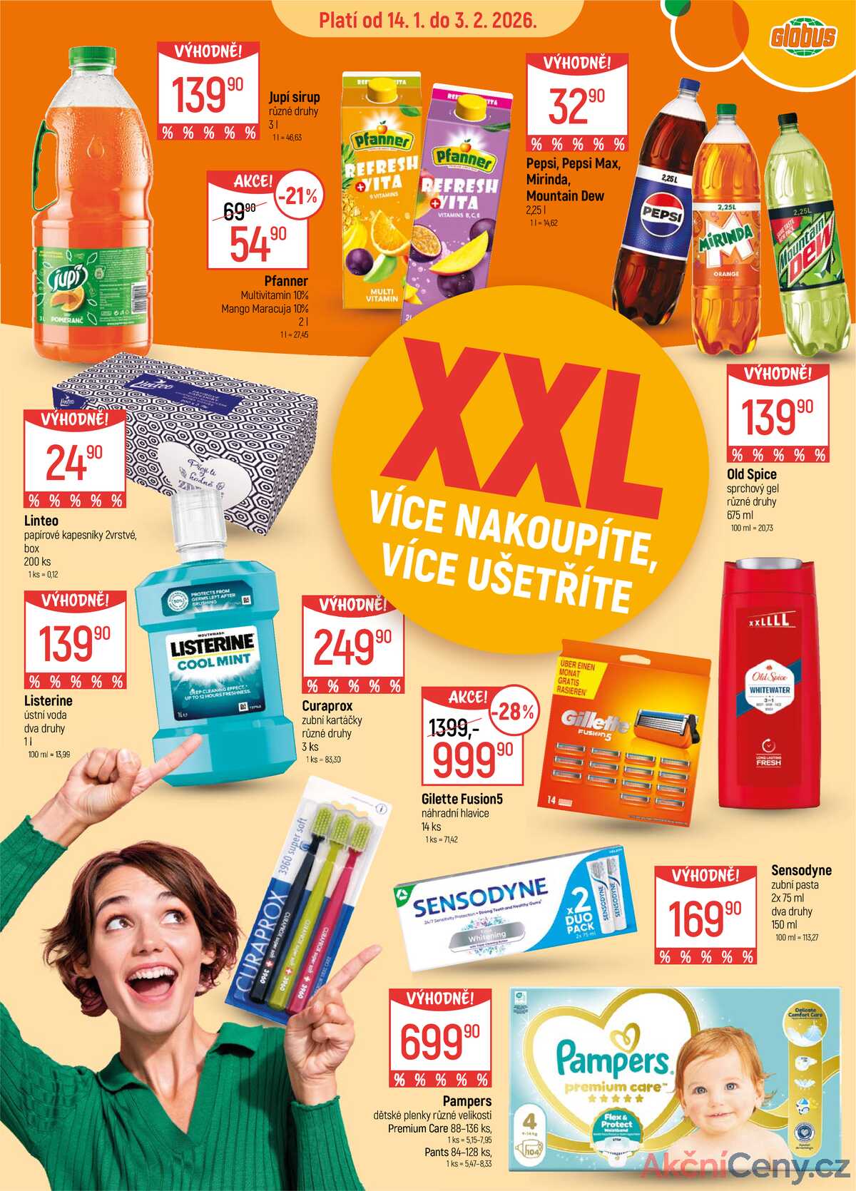 Akční leták Globus 14.1. - 3.2.2026 - Globus Jenišov u Karlových Varů strana 4