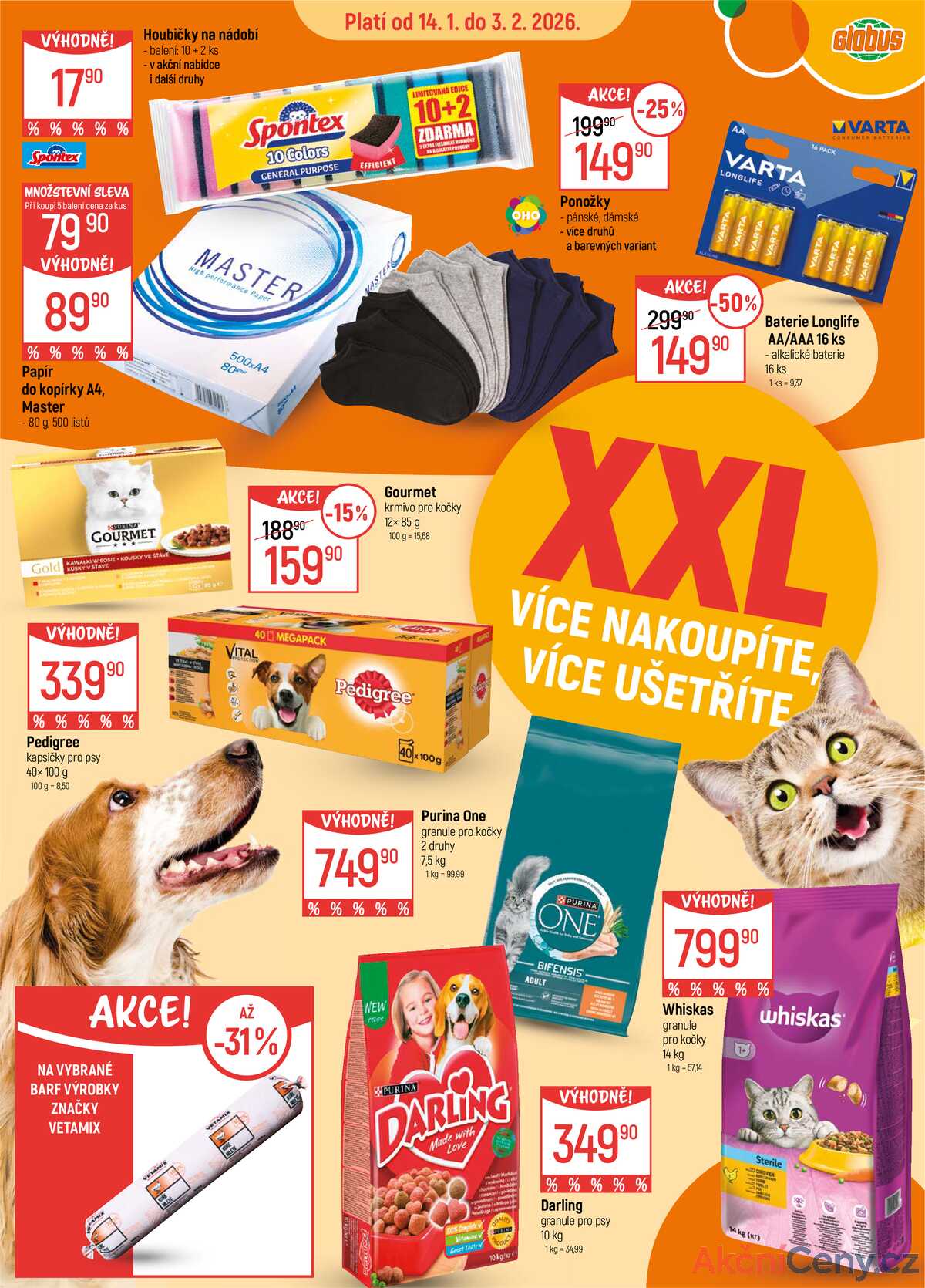 Akční leták Globus 14.1. - 20.1.2026 - Globus Liberec strana 14