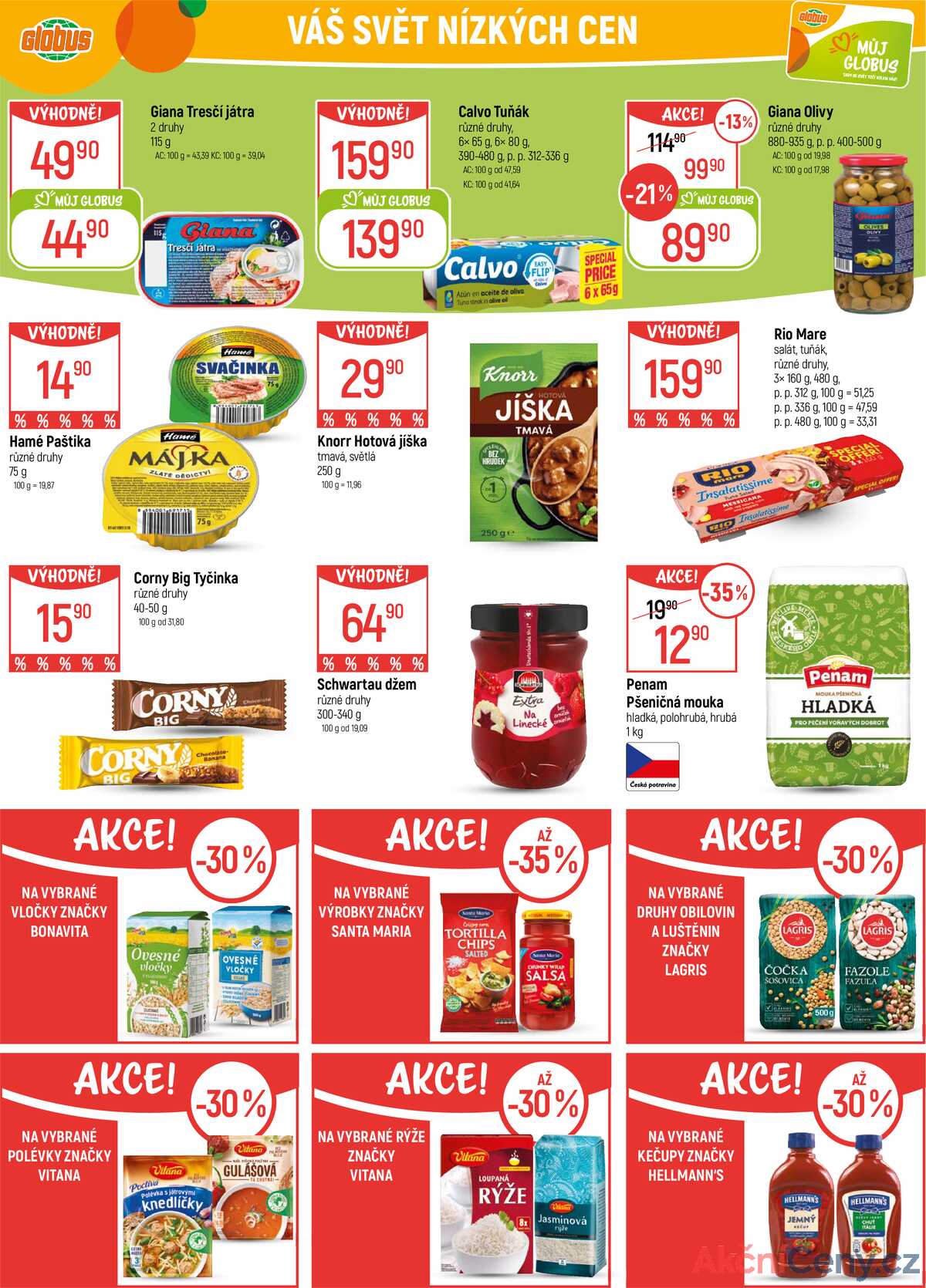 Akční leták Globus 14.1. - 20.1.2026 - Globus Liberec strana 26
