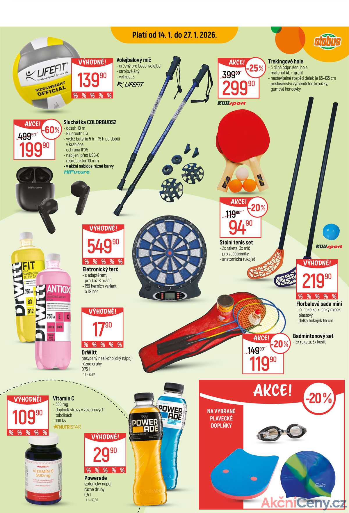 Akční leták Globus 14.1. - 20.1.2026 - Globus Olomouc strana 18