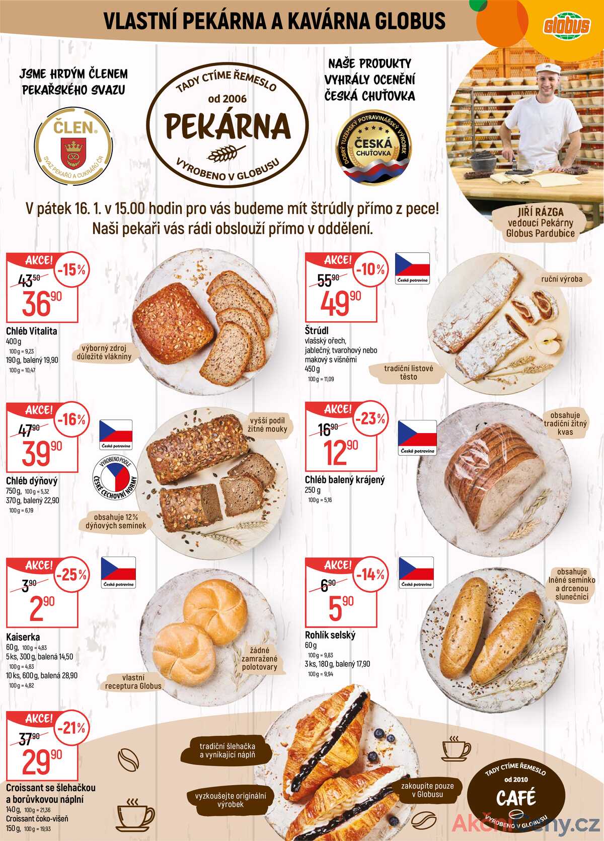 Akční leták Globus 14.1. - 20.1.2026 - Globus Pardubice strana 6
