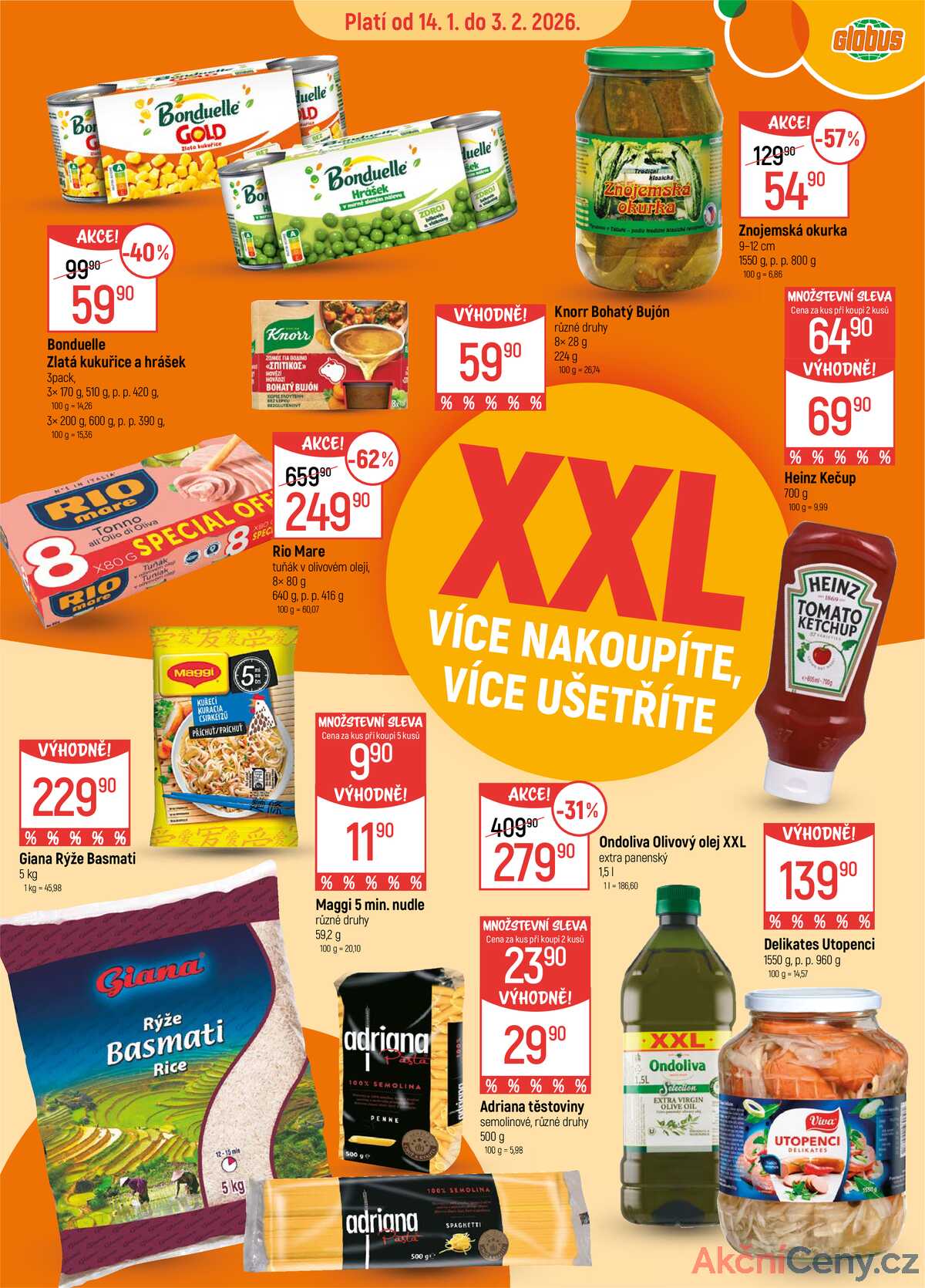 Akční leták Globus 14.1. - 20.1.2026 - Globus Pardubice strana 10