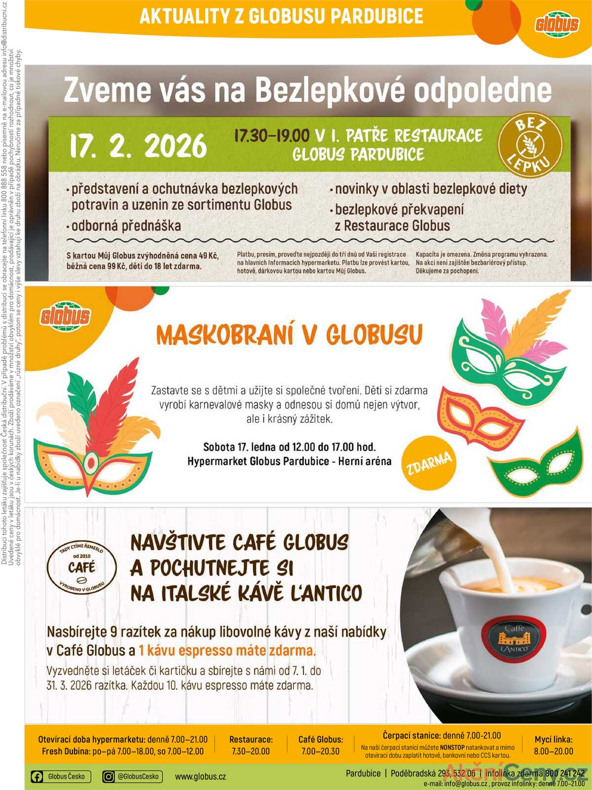 Akční leták Globus 14.1. - 20.1.2026 - Globus Pardubice strana 36