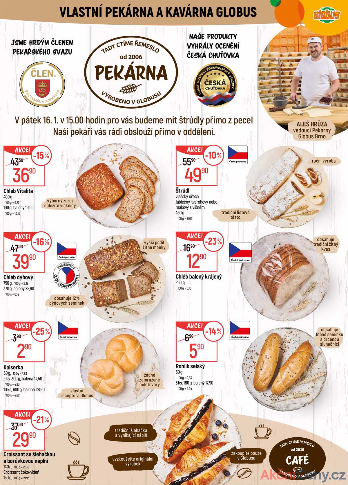 Akční leták Globus 14.1. - 20.1.2026 - Globus Brno Ivanovice strana 6
