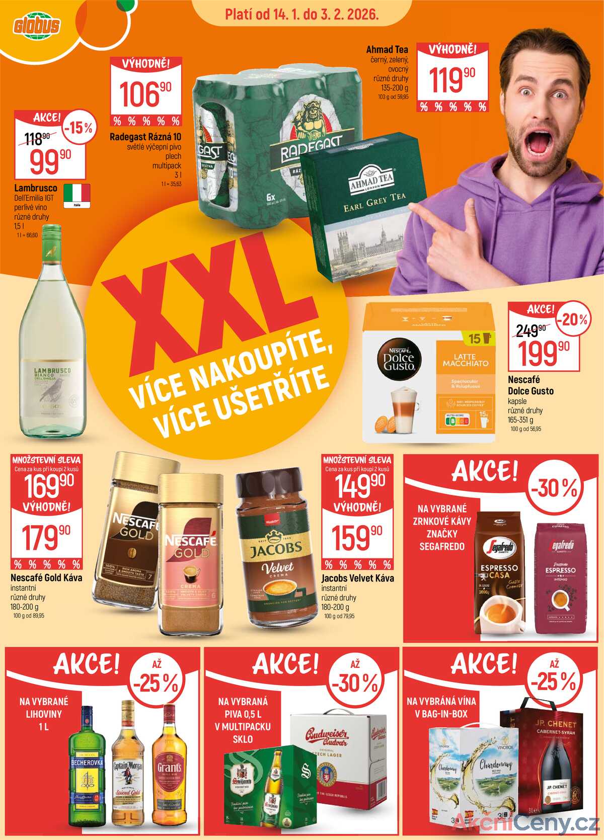 Akční leták Globus 14.1. - 20.1.2026 - Globus Brno Ivanovice strana 11
