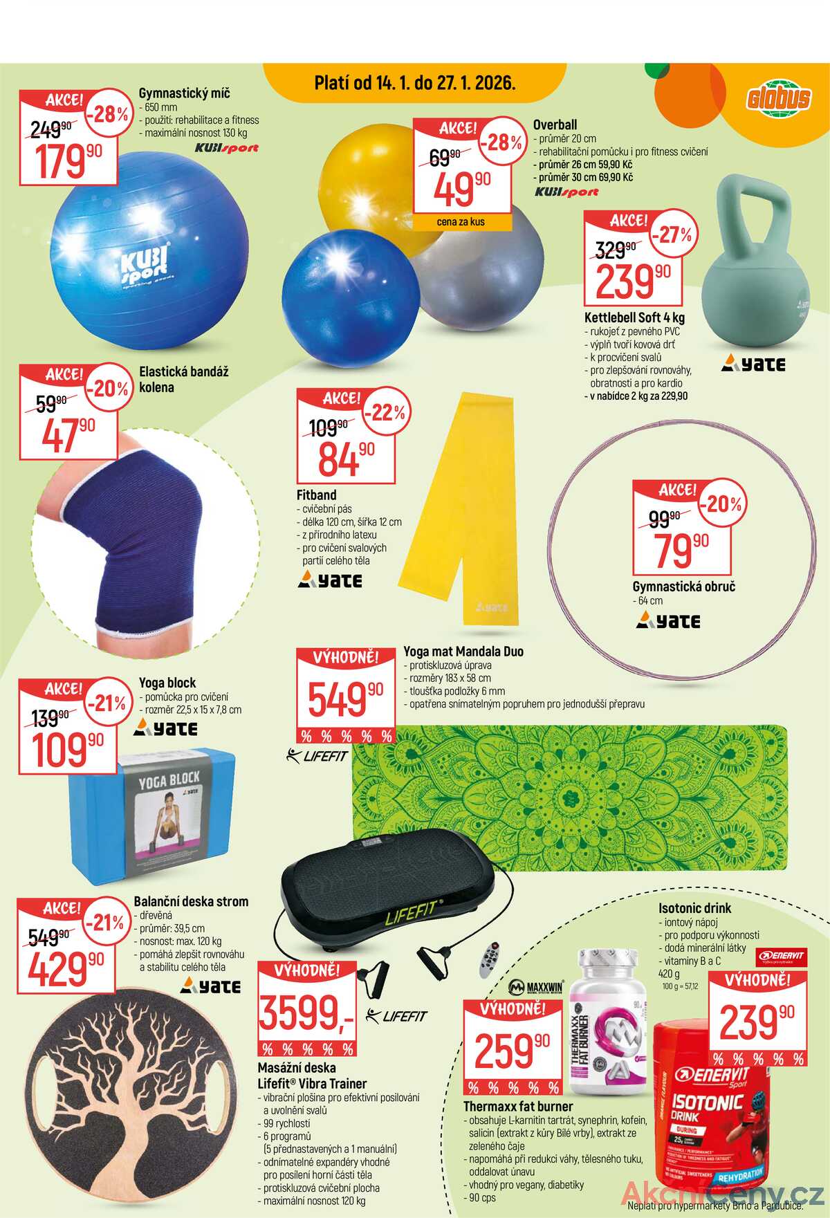 Akční leták Globus 14.1. - 20.1.2026 - Globus Brno Ivanovice strana 3