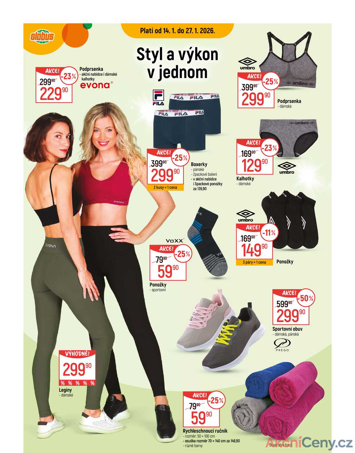 Akční leták Globus 14.1. - 27.1.2026 - Globus Praha - Štěrboholy strana 3