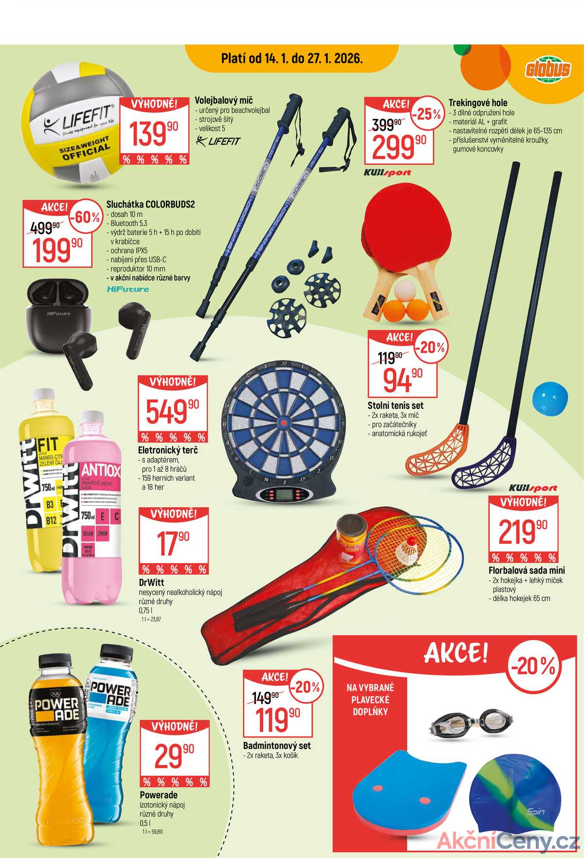Akční leták Globus 14.1. - 20.1.2026 - Globus Praha - Štěrboholy strana 18