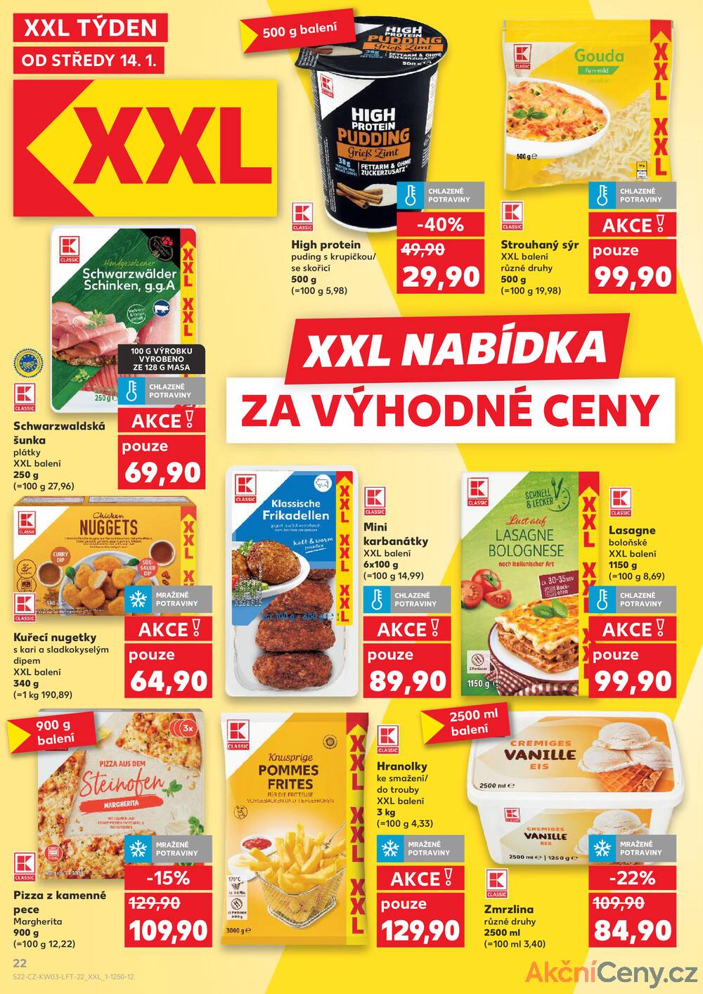 Leták Kaufland - Kaufland 14.1. - 20.1. - Kaufland - Praha 3 (Jarov) - strana 22 Leták Kaufland - Kaufland 14.1. - 20.1. - Kaufland - Praha 3 (Jarov) - strana 22