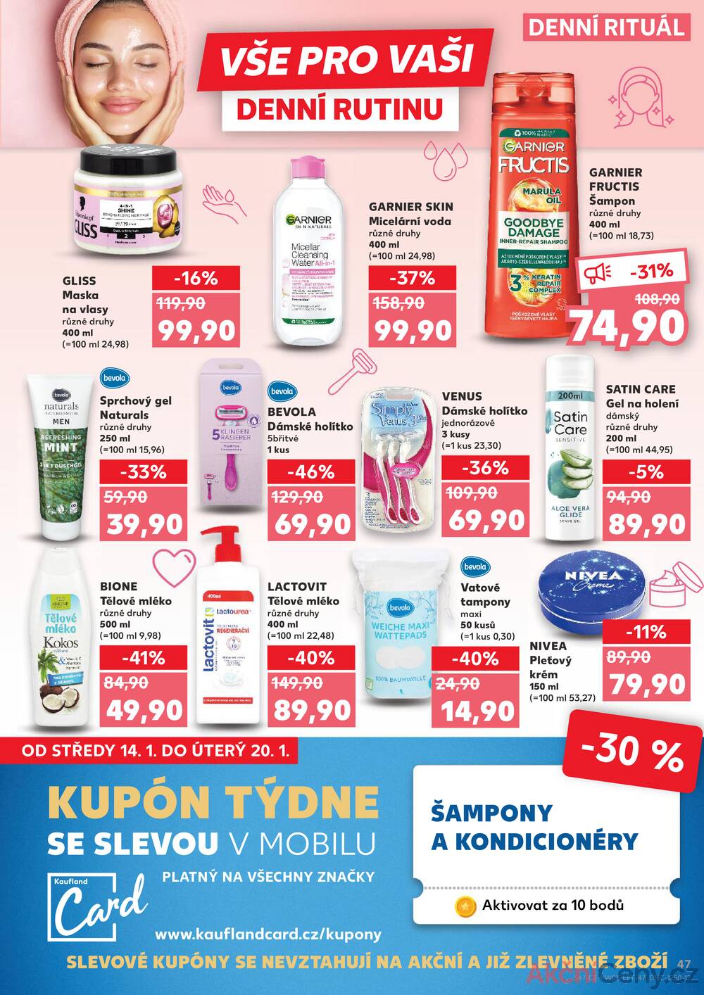 Leták Kaufland - Kaufland 14.1. - 20.1. - Kaufland - Orlová - strana 47