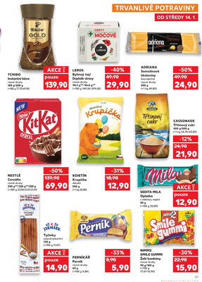 Kaufland 14.1. - 20.1. - Kaufland - Pelhřimov