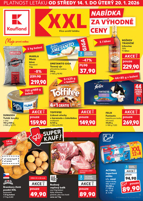 Leták Kaufland 14.1. - 20.1. - Kaufland - Kyjov