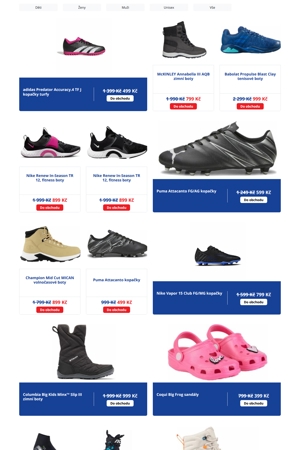 Intersport Boty - 11. 1. 2026