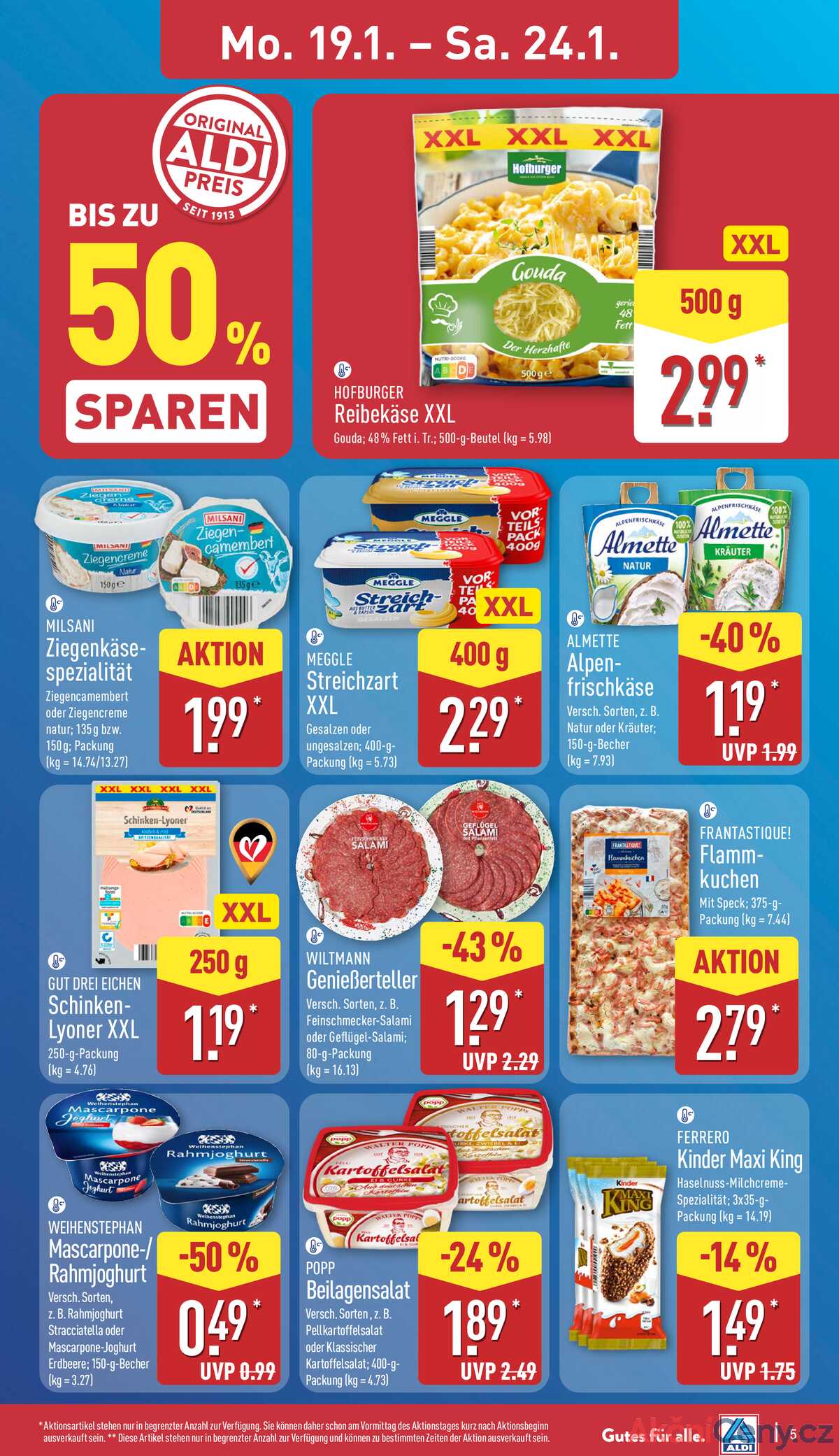 Leták ALDI Německo 19.1.-25.1.2026 strana 5