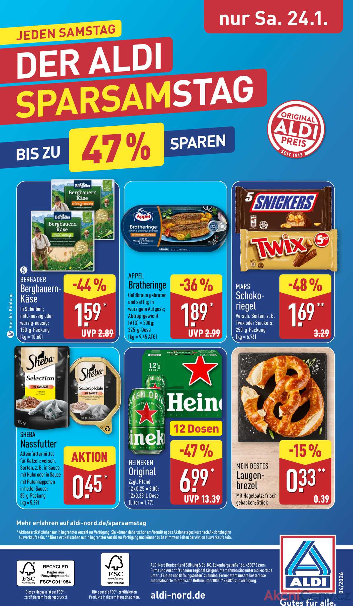 Leták ALDI Německo 19.1.-25.1.2026 strana 32