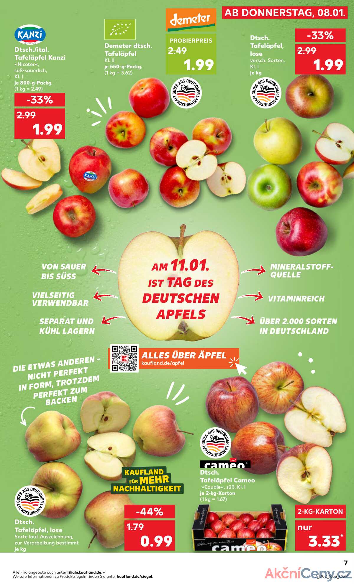 Leták Kaufland Německo 11.1.-14.1.2026 strana 7