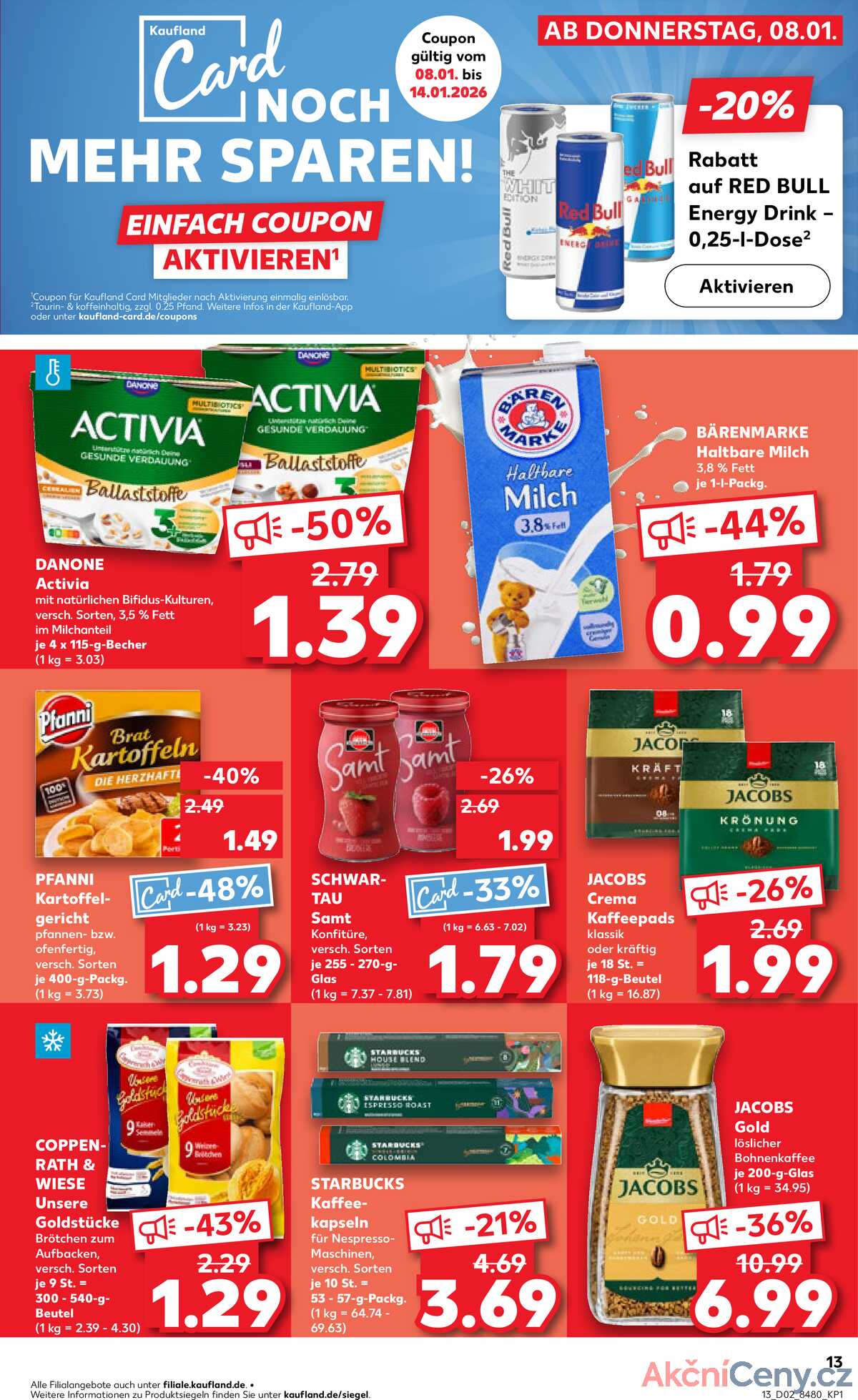 Leták Kaufland Německo 11.1.-14.1.2026 strana 13